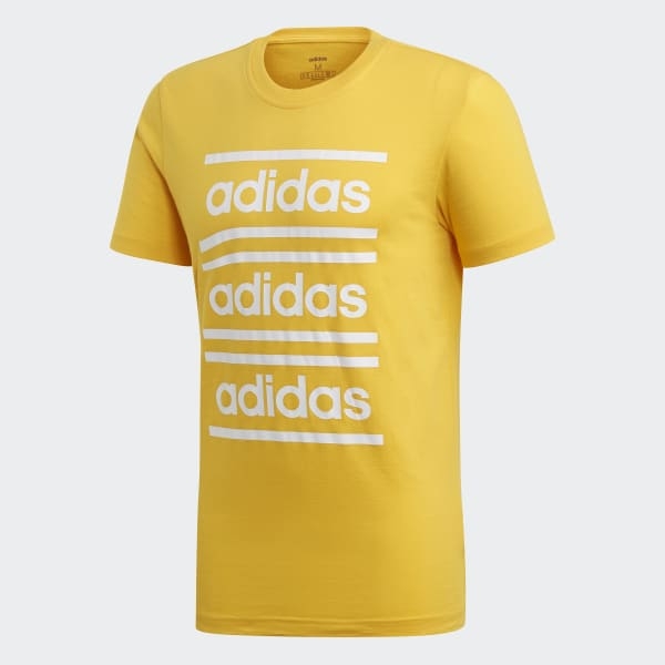 T-Shirt adidas amarelo